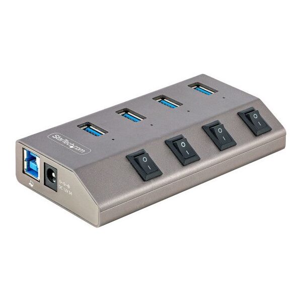 HUB USB StarTech 5G4AIBS 4x USB-A 3.1 Gen1 (5G4AIBS-USB-HUB-EU)