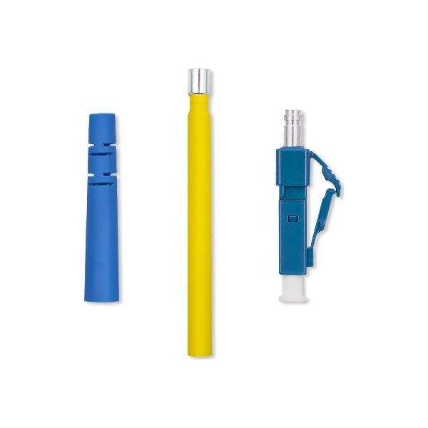 Qoltec Złącza światłowodowe Qoltec LC/PC | Singlemode | 2.0mm | Zestaw montażowy | 200szt.