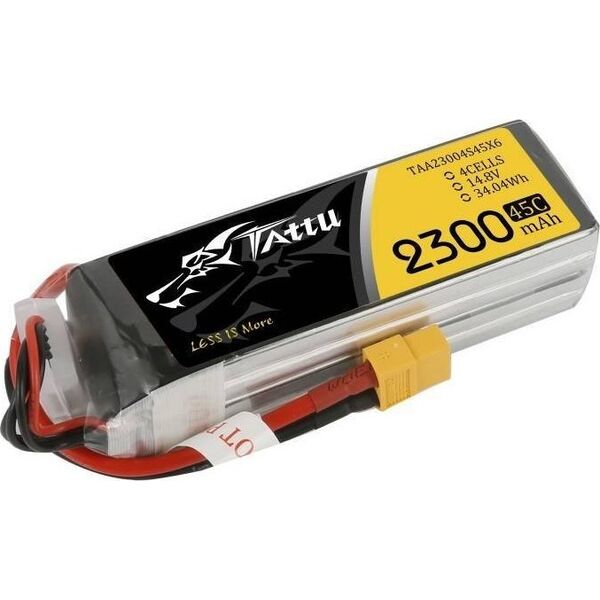 Tattu Akumulator 2300mAh 14,8V 75C 4S1P XT60