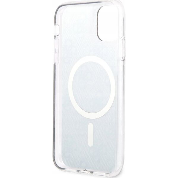 Guess Etui Guess GUHMN61H4STK Apple iPhone 11 czarny/black hardcase 4G MagSafe