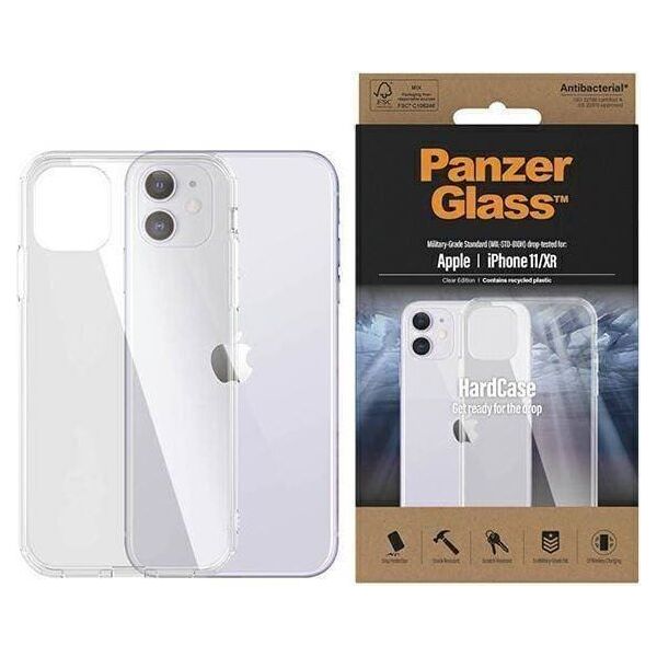 PanzerGlass Etui PanzerGlass ClearCase Apple iPhone 11/XR Antibacterial Military grade clear 0426