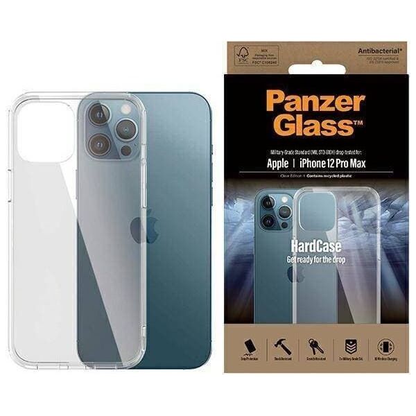 PanzerGlass Etui PanzerGlass ClearCase Apple iPhone 12 Pro Max Antibacterial Military grade clear 0425