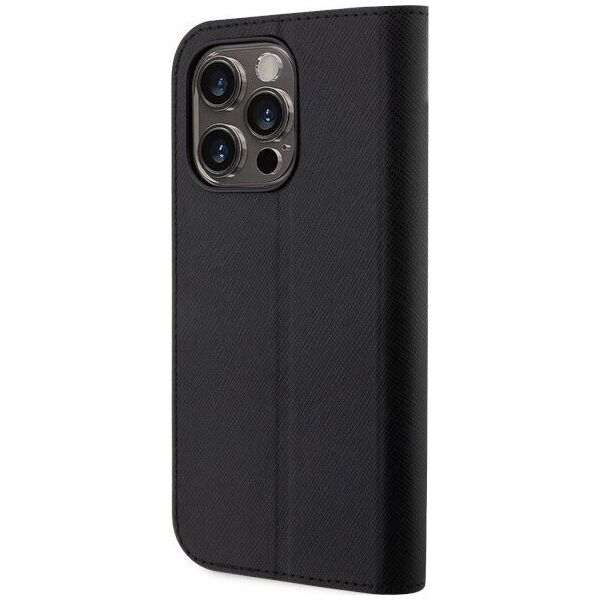 Karl Lagerfeld Etui Karl Lagerfeld KLBKP14XSANKCPK Apple iPhone 14 Pro Max bookcase czarny/black Saffiano Karl & Choupette