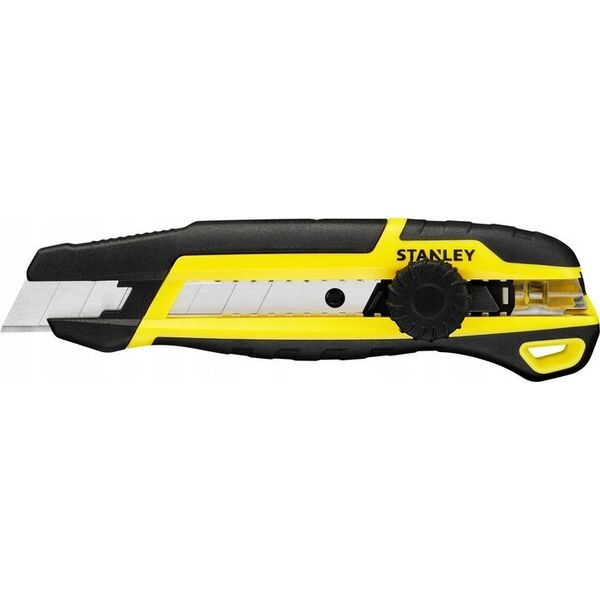 Stanley STANLEY NOŻYK 18mm Z SYSTEMEM ODŁAMYWANIA KÓŁKO BLOKUJĄCE