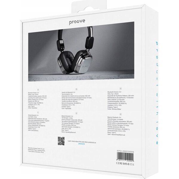 Słuchawki Bezprzewodowe Retro Nauszne Bluetooth 5.4 / 70"classic Ii Proove