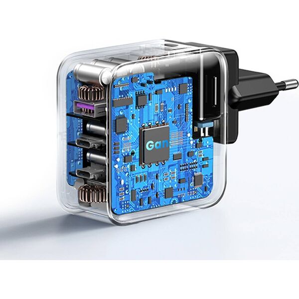 Ładowarka Ugreen Ładowarka sieciowa Ugreen Nexode, 2x USB-C + USB, 65W
