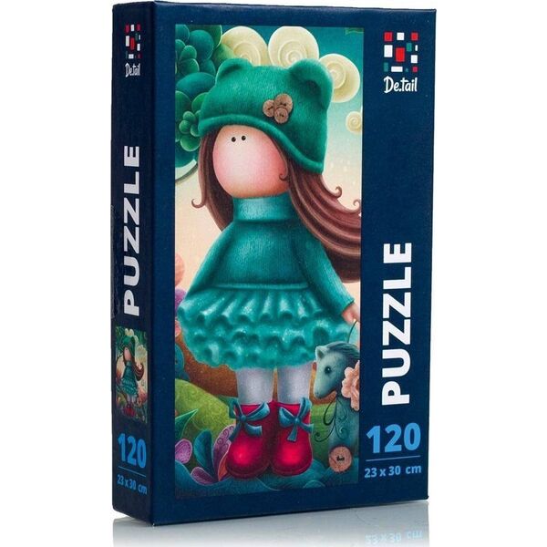 Roter Kafer Puzzle 120el Lalka z koniem DT100-03