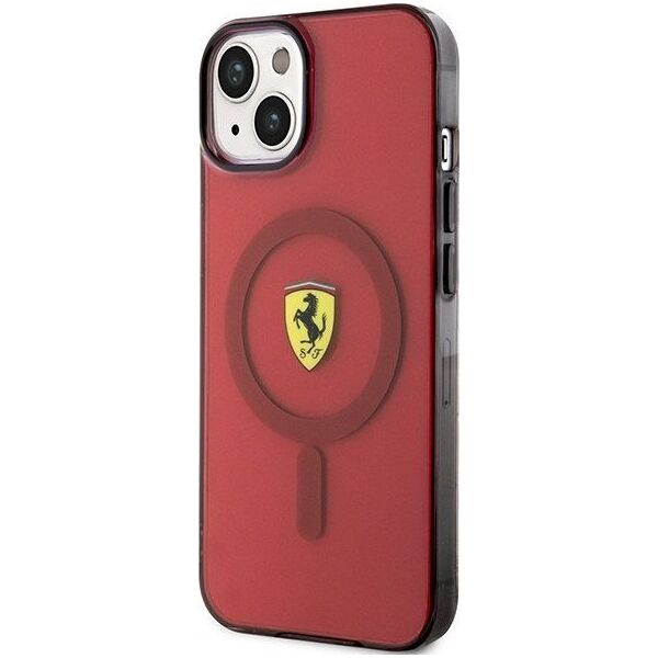 Ferrari Ferrari Translucent MagSafe - Etui iPhone 14 (Czerwony)