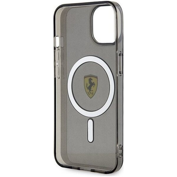 Ferrari Ferrari Translucent MagSafe - Etui iPhone 14 Plus (Czarny)