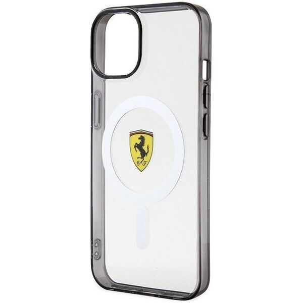 Ferrari Ferrari Outline Magsafe - Etui iPhone 14 Plus (Przezroczysty)