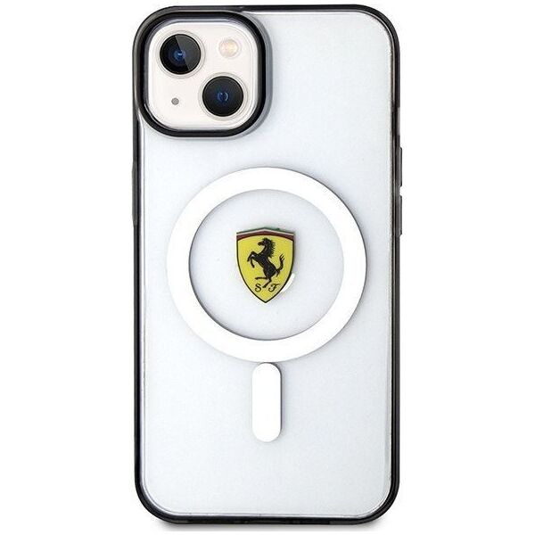 Ferrari Ferrari Outline Magsafe - Etui iPhone 14 (Przezroczysty)