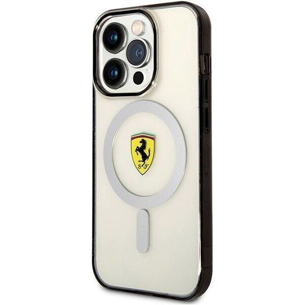 Ferrari Ferrari Outline Magsafe - Etui iPhone 14 Pro Max (Przezroczysty)