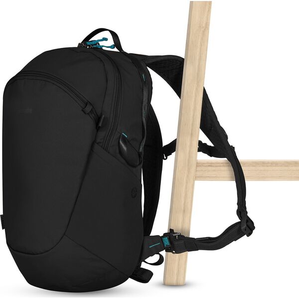 Pacsafe Plecak miejski antykradzieżowy 18l Pacsafe ECO - czarny, z econylu