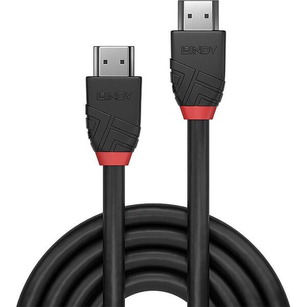 Kabel Lindy HDMI - HDMI 7.5m czarny (36467)