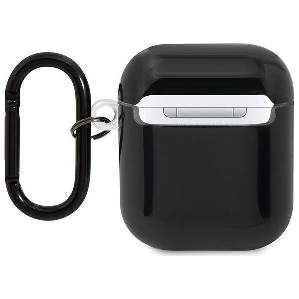 BMW BMW BMA222SWTK AirPods 1/2 cover czarny/black Multiple Colored Lines
