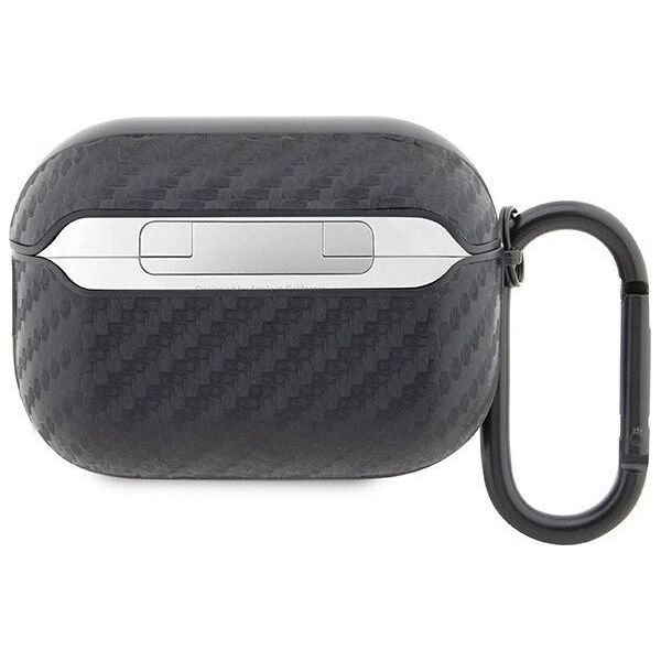 BMW BMW BMAP2WMPUCA2 AirPods Pro 2 gen cover czarny/black Carbon Double Metal Logo