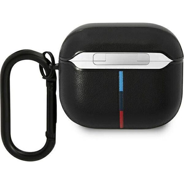 BMW BMW BMA322PVTK AirPods 3 gen cover czarny/black Leather Curved Line