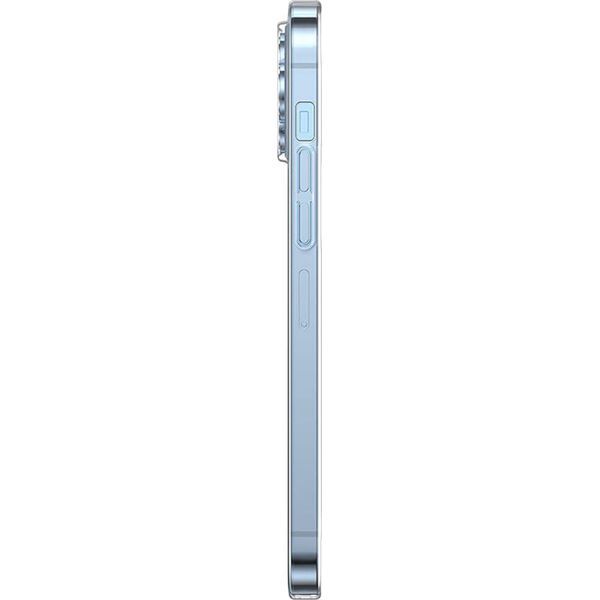 Baseus Etui ochronne Baseus Magnetic Crystal Clear do iPhone 13 Pro (transparentne) + szkło hartowane + zestaw czyszczący