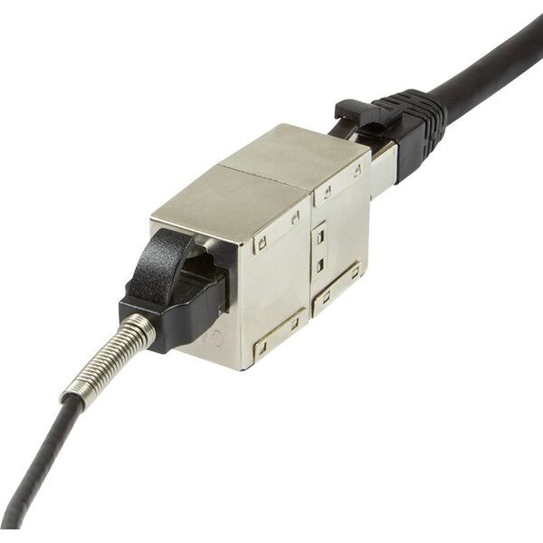 LogiLink LogiLink Patchkabelverbinder 1:1 Cat.6 STP, 2xRJ45 Metalgeh.