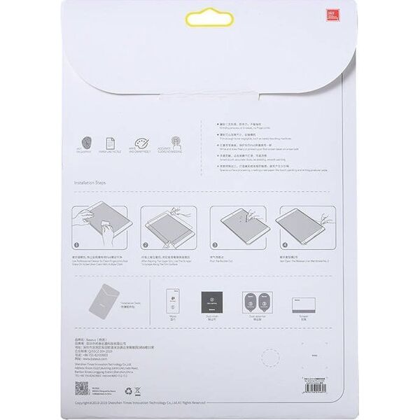Baseus Matowa folia na ekran 0.15mm Baseus Paper-like do iPad 10.9"