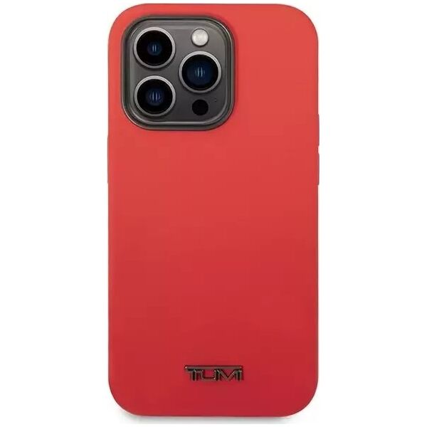 4kom.pl Etui na telefon Tumi Liquid Silicone hardcase do iPhone 14 Pro Max czerwony/red