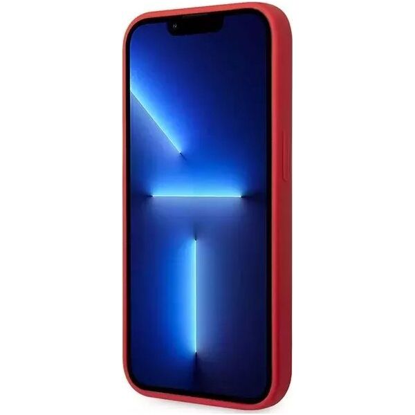 4kom.pl Etui na telefon Tumi Liquid Silicone hardcase do iPhone 14 Pro Max czerwony/red
