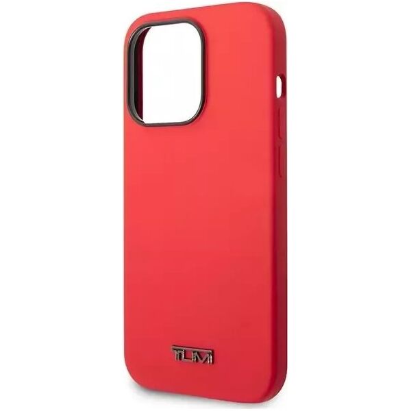 4kom.pl Etui na telefon Tumi Liquid Silicone hardcase do iPhone 14 Pro Max czerwony/red
