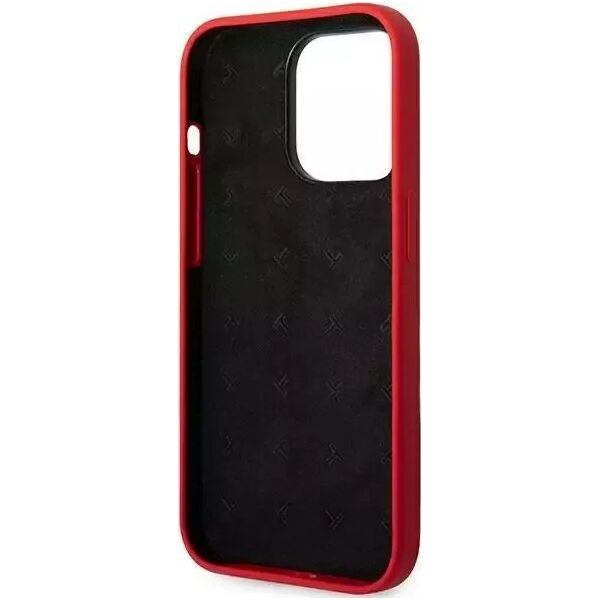 4kom.pl Etui na telefon Tumi Liquid Silicone hardcase do iPhone 14 Pro Max czerwony/red