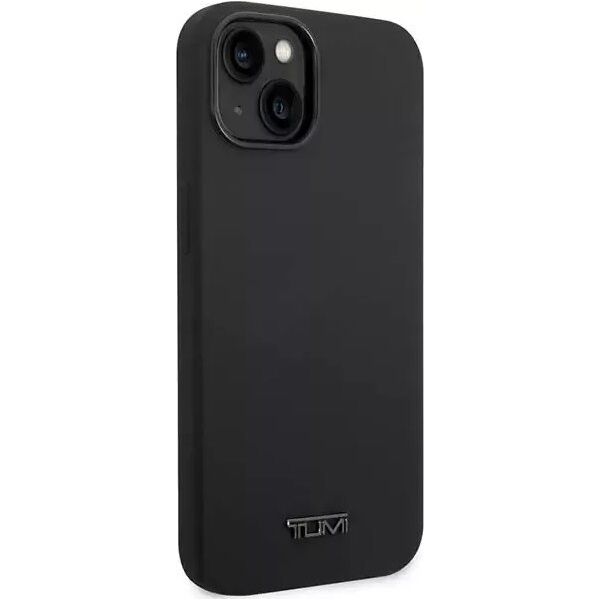4kom.pl Etui na telefon Tumi Liquid Silicone hardcase do iPhone 14 czarny/black