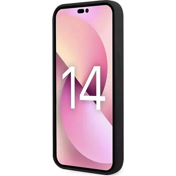 4kom.pl Etui na telefon Tumi Liquid Silicone hardcase do iPhone 14 czarny/black