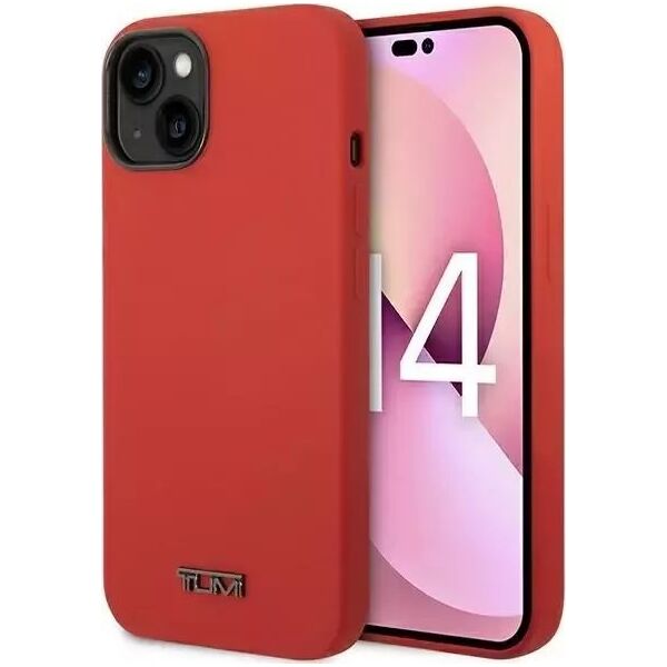 4kom.pl Etui na telefon Tumi Liquid Silicone hardcase do iPhone 14 Plus czerwony/red