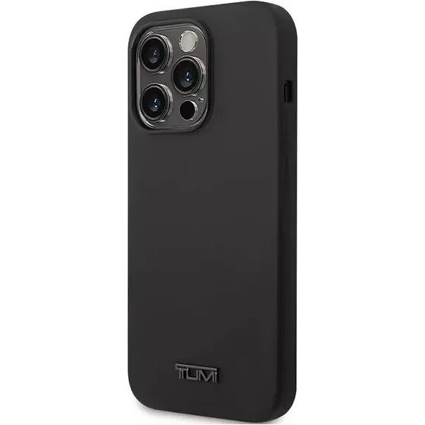 4kom.pl Etui na telefon Tumi Liquid Silicone hardcase do iPhone 14 Pro czarny/black