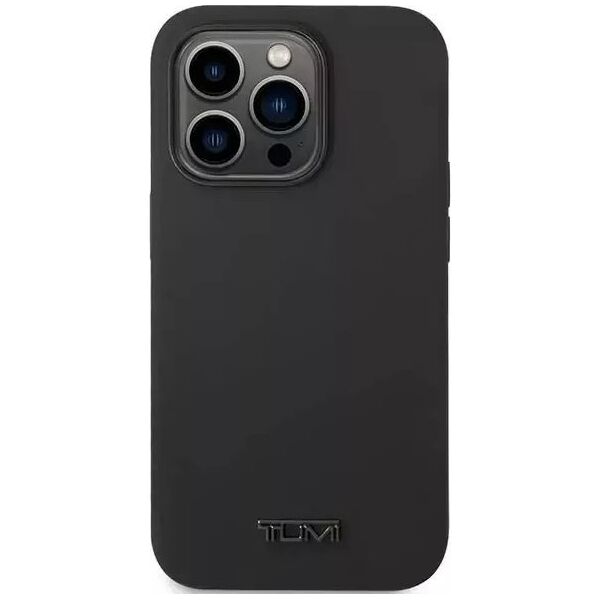 4kom.pl Etui na telefon Tumi Liquid Silicone hardcase do iPhone 14 Pro czarny/black