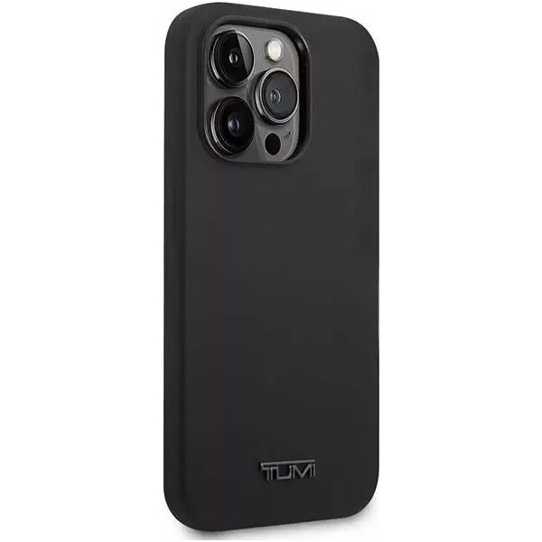 4kom.pl Etui na telefon Tumi Liquid Silicone hardcase do iPhone 14 Pro czarny/black