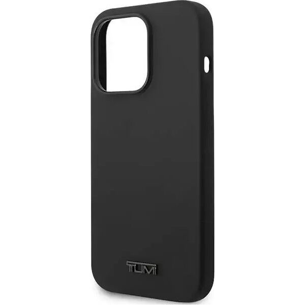 4kom.pl Etui na telefon Tumi Liquid Silicone hardcase do iPhone 14 Pro czarny/black