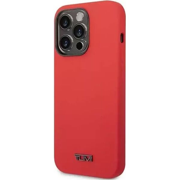 4kom.pl Etui na telefon Tumi Liquid Silicone hardcase do iPhone 14 Pro czerwony/red