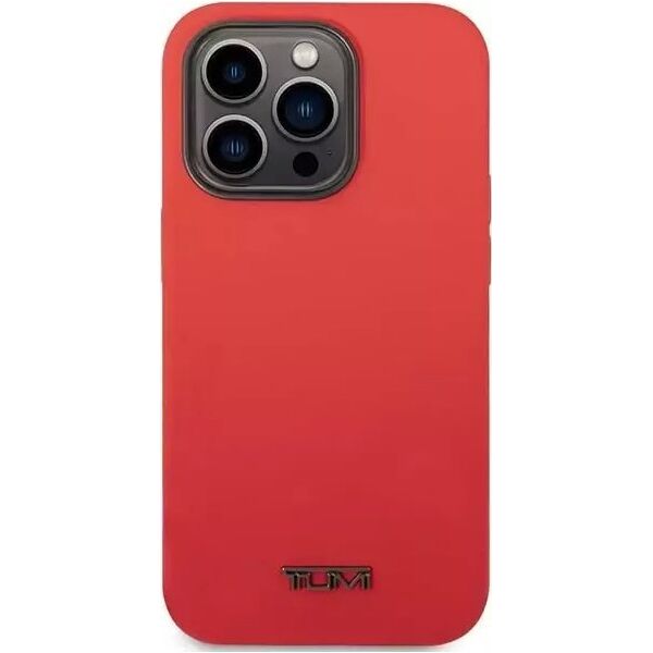 4kom.pl Etui na telefon Tumi Liquid Silicone hardcase do iPhone 14 Pro czerwony/red