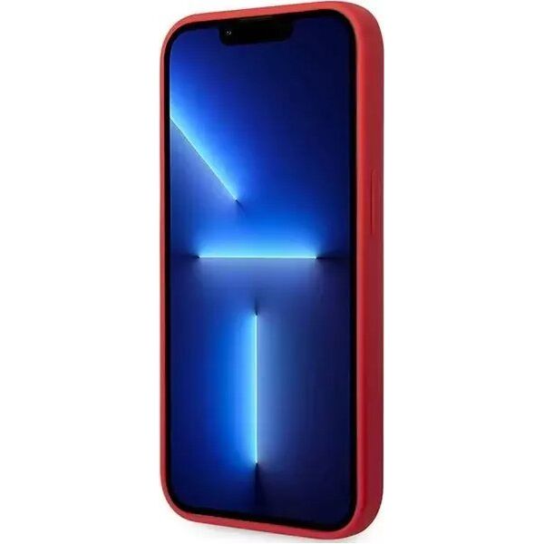 4kom.pl Etui na telefon Tumi Liquid Silicone hardcase do iPhone 14 Pro czerwony/red