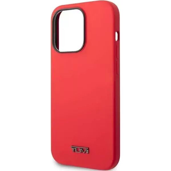 4kom.pl Etui na telefon Tumi Liquid Silicone hardcase do iPhone 14 Pro czerwony/red