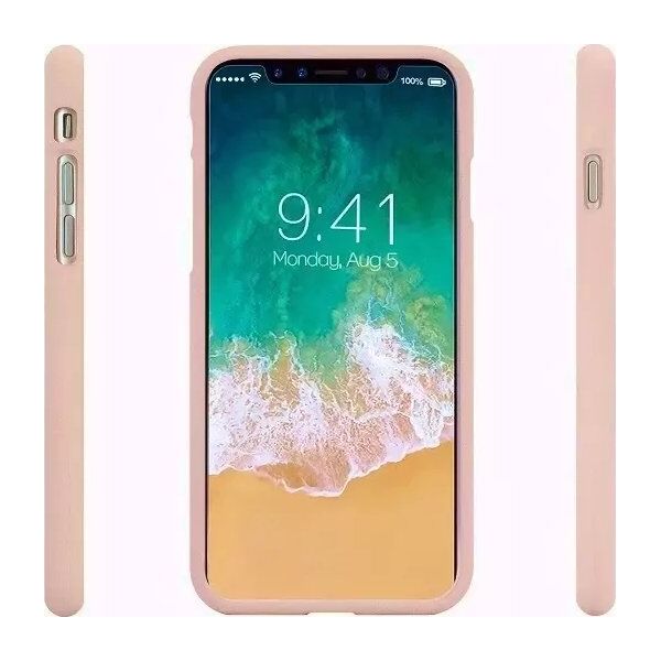 4kom.pl Etui na telefon Mercury Soft do iPhone 14 różowo piaskowy/pink sand