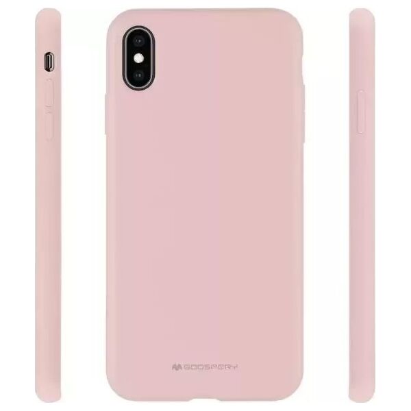 4kom.pl Etui na telefon Mercury Silicone do iPhone 14 Pro Max różowo-piaskowy/pink-sand