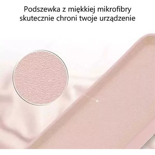 4kom.pl Etui na telefon Mercury Silicone do iPhone 14 Pro Max różowo-piaskowy/pink-sand