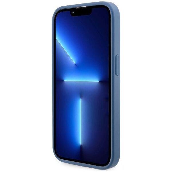 Guess Etui Guess GUHMP14LP4RPSB Apple iPhone 14 Pro niebieski/blue hardcase 4G Printed Stripes MagSafe