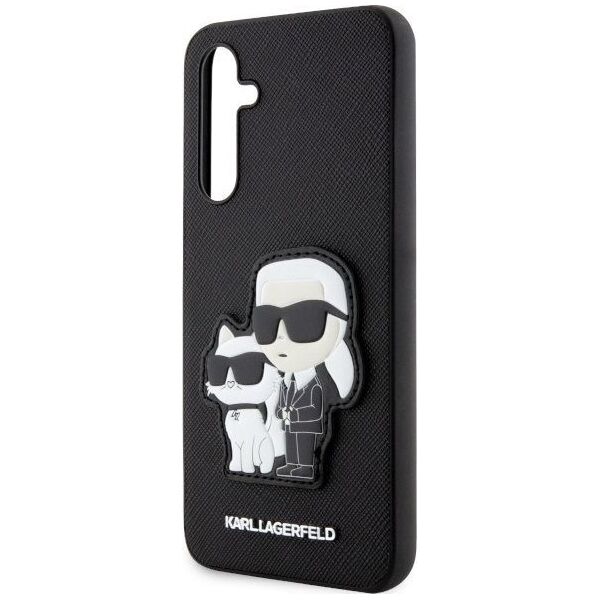 Karl Lagerfeld Etui Karl Lagerfeld KLHCA34SANKCPK Samsung Galaxy A34 5G hardcase czarny/black Saffiano Karl & Choupette