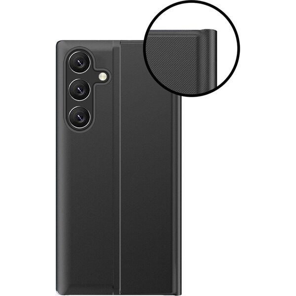 Hurtel New Sleep Case etui do Xiaomi Redmi Note 12 Pro / Poco X5 Pro 5G pokrowiec z klapką podstawka czarne