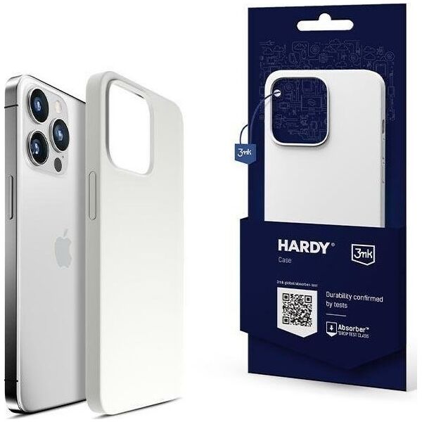 3MK 3MK Hardy Case iPhone 14 Pro Max 6,7" biały/white MagSafe