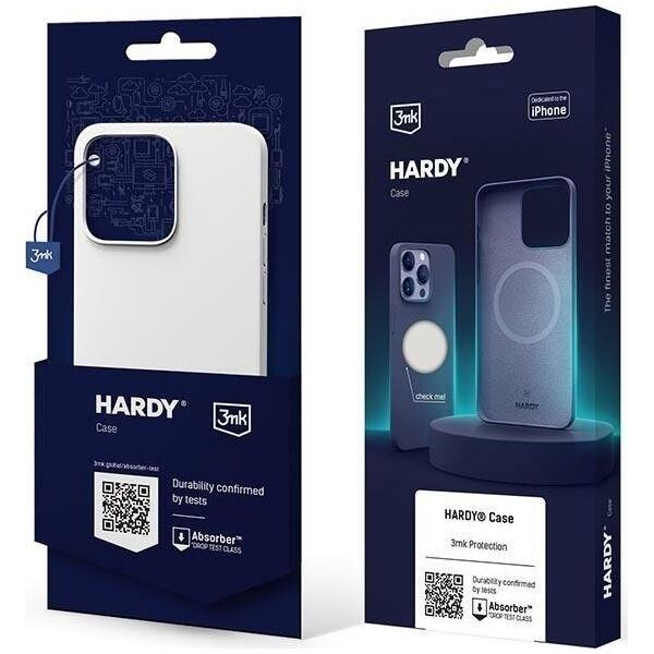 3MK 3MK Hardy Case iPhone 14 Pro Max 6,7" biały/white MagSafe