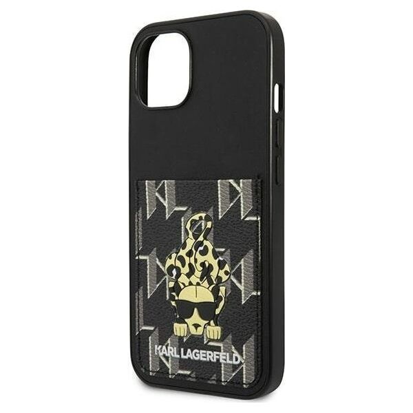 Karl Lagerfeld Karl Lagerfeld KLHCP13MCANCNK iPhone 13 6,1" hardcase czarny/black Karlimals Cardslot
