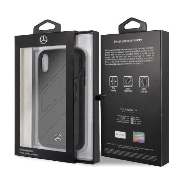 Mercedes Mercedes MEHCI61THLBK iPhone Xr czarny/black hardcase New Organic I