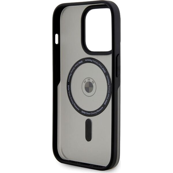 BMW Etui BMW BMHMP14XDSLK Apple iPhone 14 Pro Max czarny/black hardcase Signature MagSafe